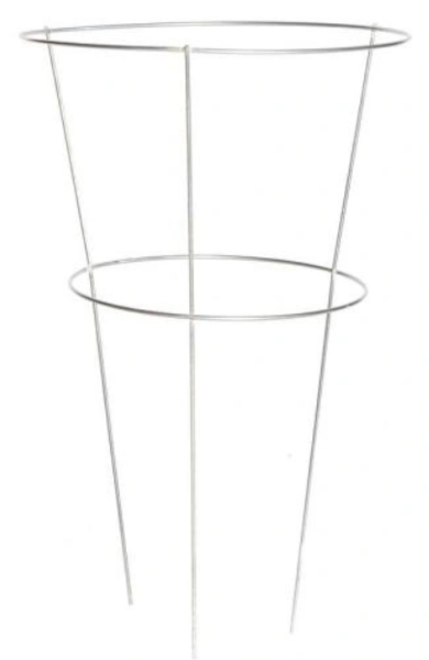 30 Inch Peony Cage, Tall Top Ring 18 Inch - 25 per bundle - Plant Cages, Plant Support & Anchors